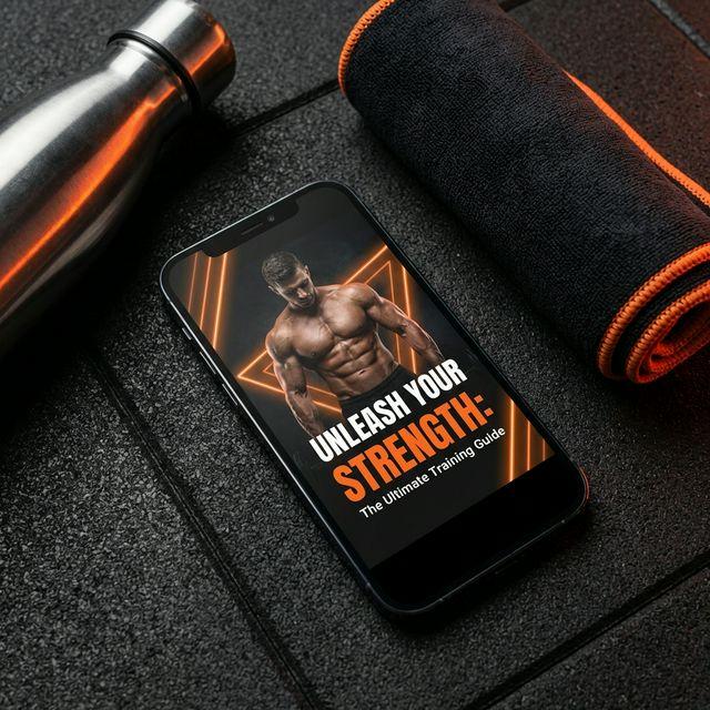 Mockup planów treningowych i poradników